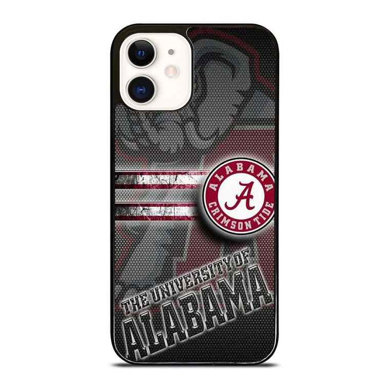 ALABAMA CRIMSON TIDE UNIVERSITY iPhone 12 Case Cover