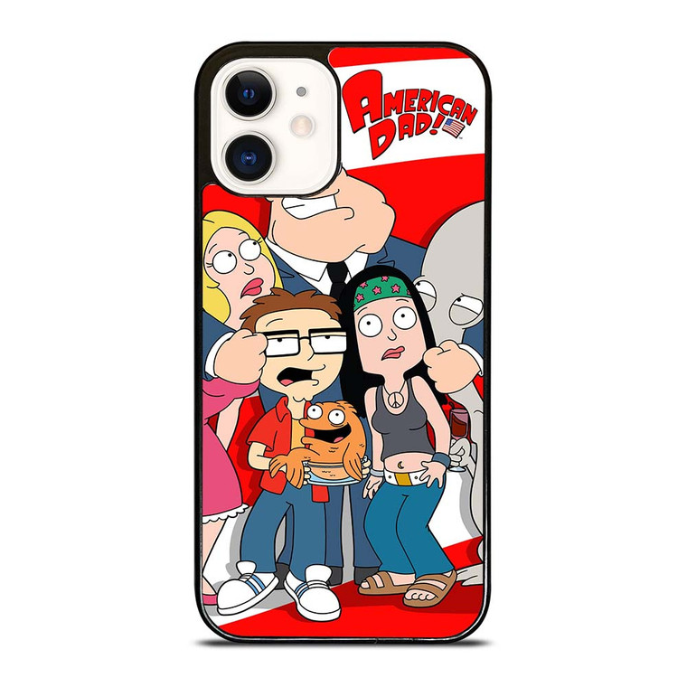 AMERICAN DAD USA FLAG iPhone 12 Case Cover