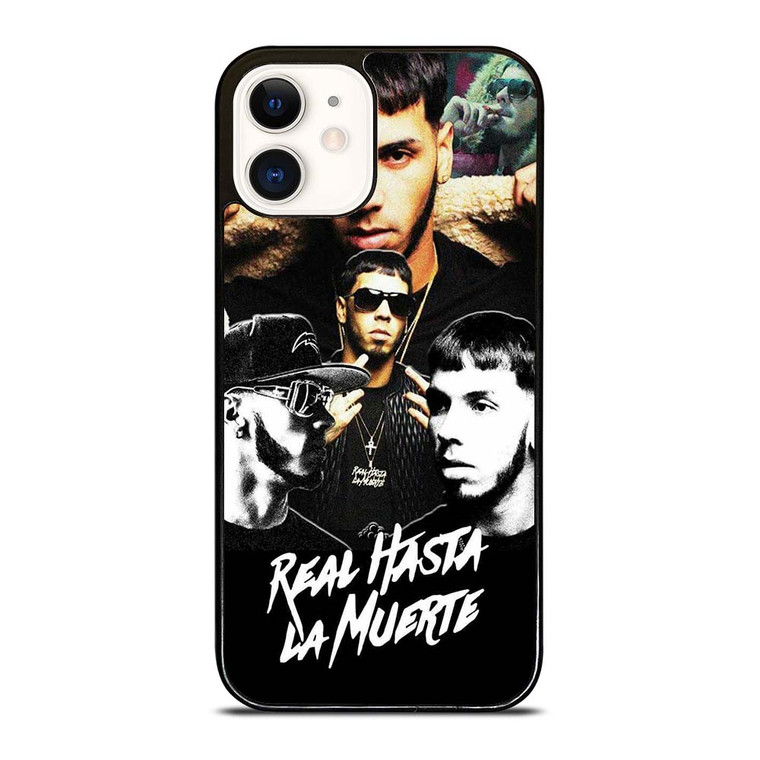 ANUEL AA REAL HASTA LA MUERTE COLLAGE iPhone 12 Case Cover