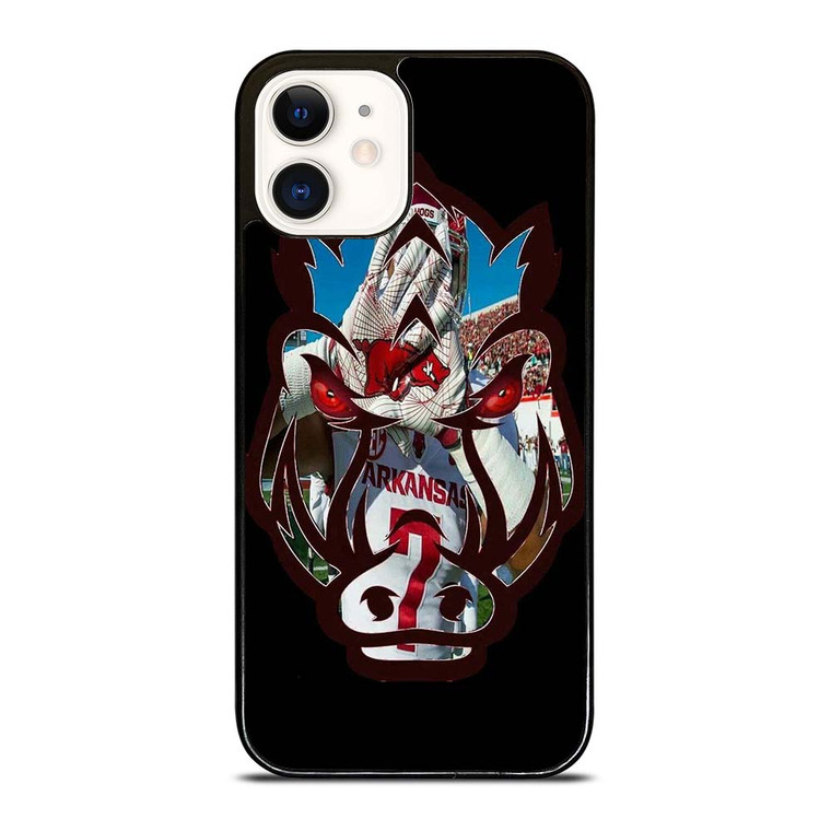 ARKANSAS RAZORBACKS PICT iPhone 12 Case Cover