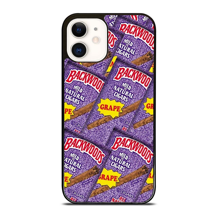 BACKWOODS CIGARS COLLAGE iPhone 12 Case Cover