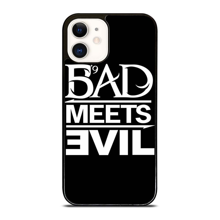 BAD MEETS EVIL RAPPER DUO LOGO iPhone 12 Case Cover