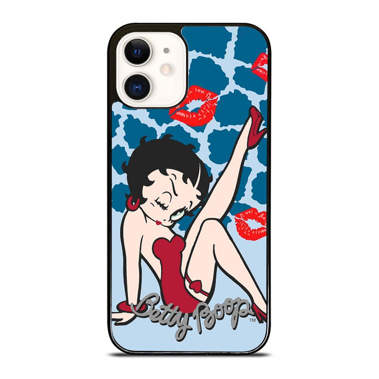 BETTY BOOP KISS CARTOON iPhone 12 Case Cover