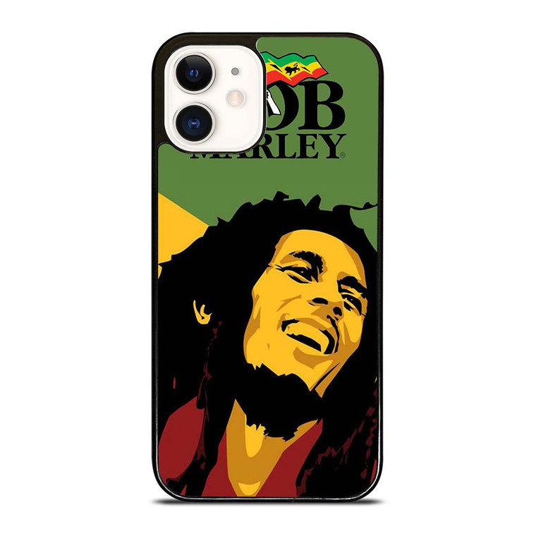 BOB MARLEY RASTA ART iPhone 12 Case Cover