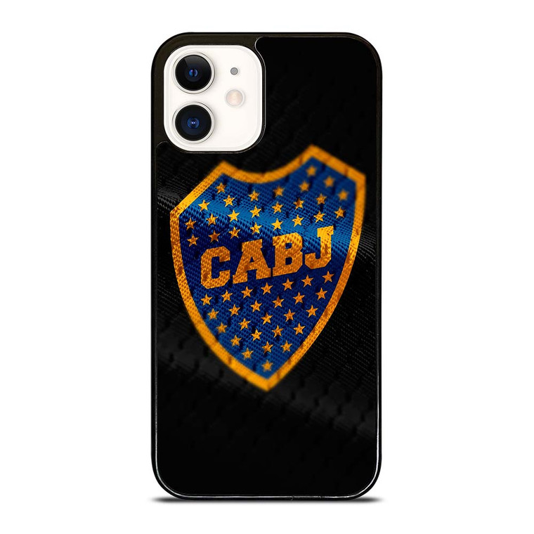 BOCA JUNIORS FC LOGO EMBLEM iPhone 12 Case Cover
