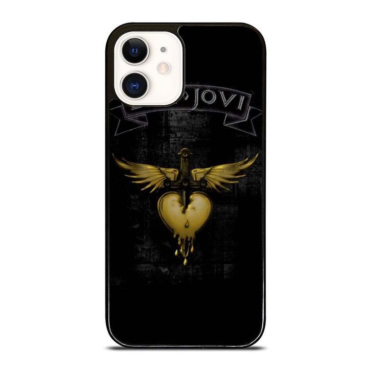 BON JOVI BAND GOLD LOGO iPhone 12 Case Cover