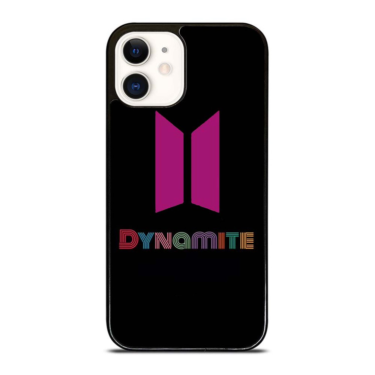 BTS BANGTAN BOYS DYNAMITE LOGO iPhone 12 Case Cover
