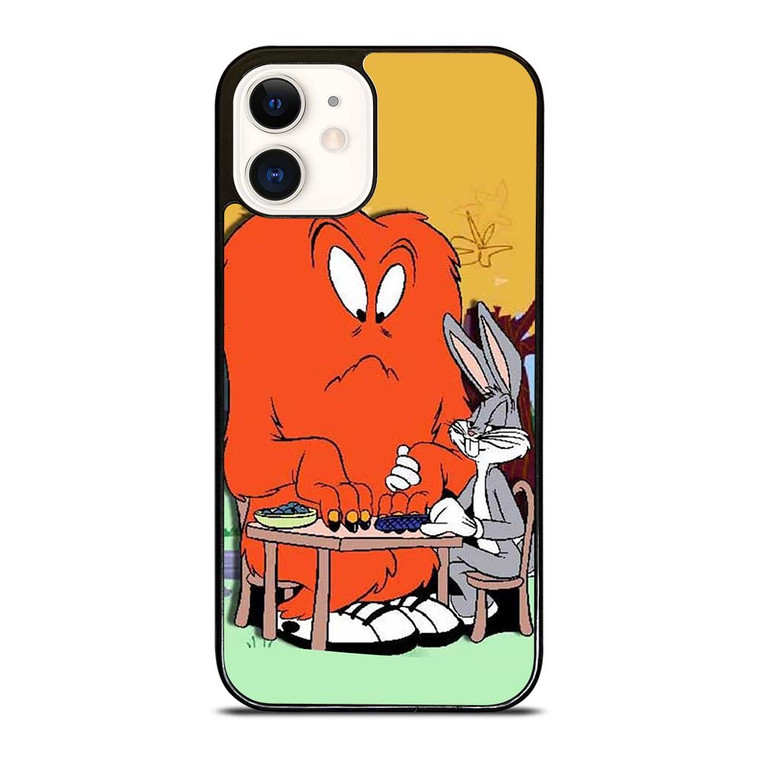 BUGS BUNNY AND GOSSAMER RED LOONEY TUNNES iPhone 12 Case Cover