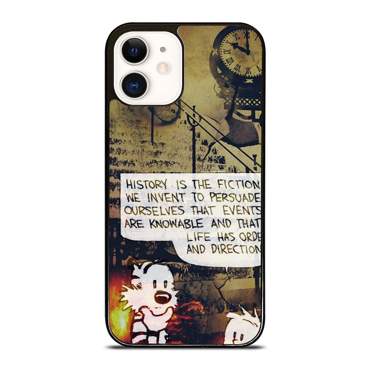 CALVIN AND HOBBES CLASSIC QUOTES iPhone 12 Case Cover