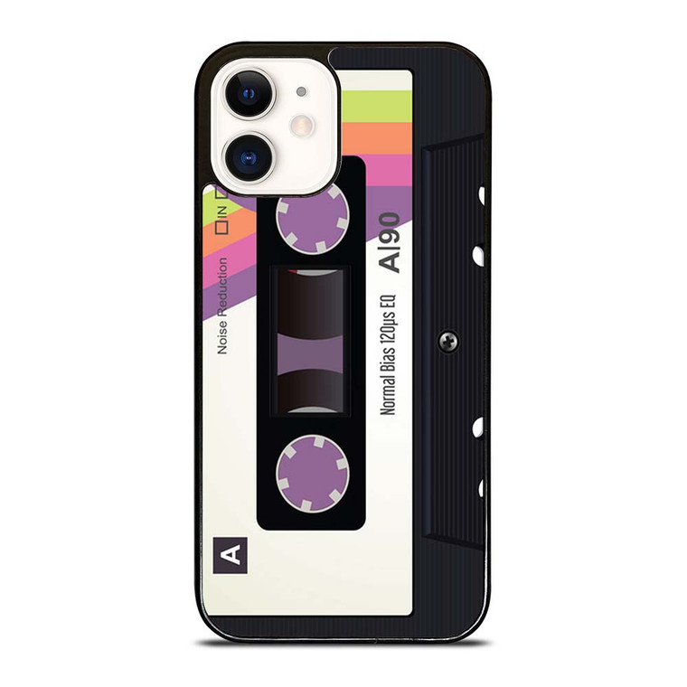 CASSETTE TAPE RETRO iPhone 12 Case Cover