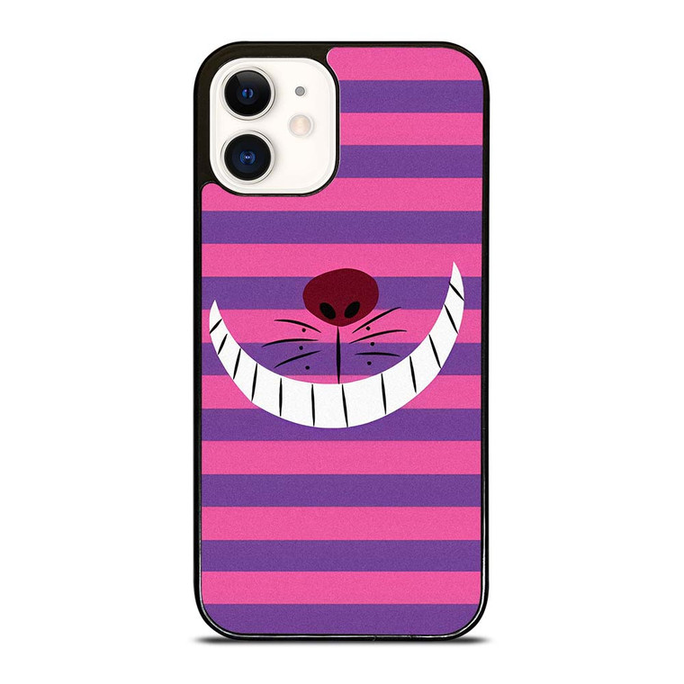 CHESHIRE CAT STRIPE iPhone 12 Case Cover