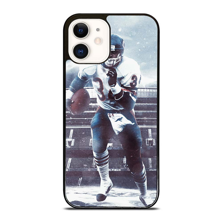 CHICAGO BEARS WALTER PAYTON FOOTBALL iPhone 12 Case Cover