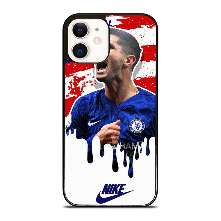 CHRISTIAN PULISIC USA FLAG NIKE iPhone 12 Case Cover