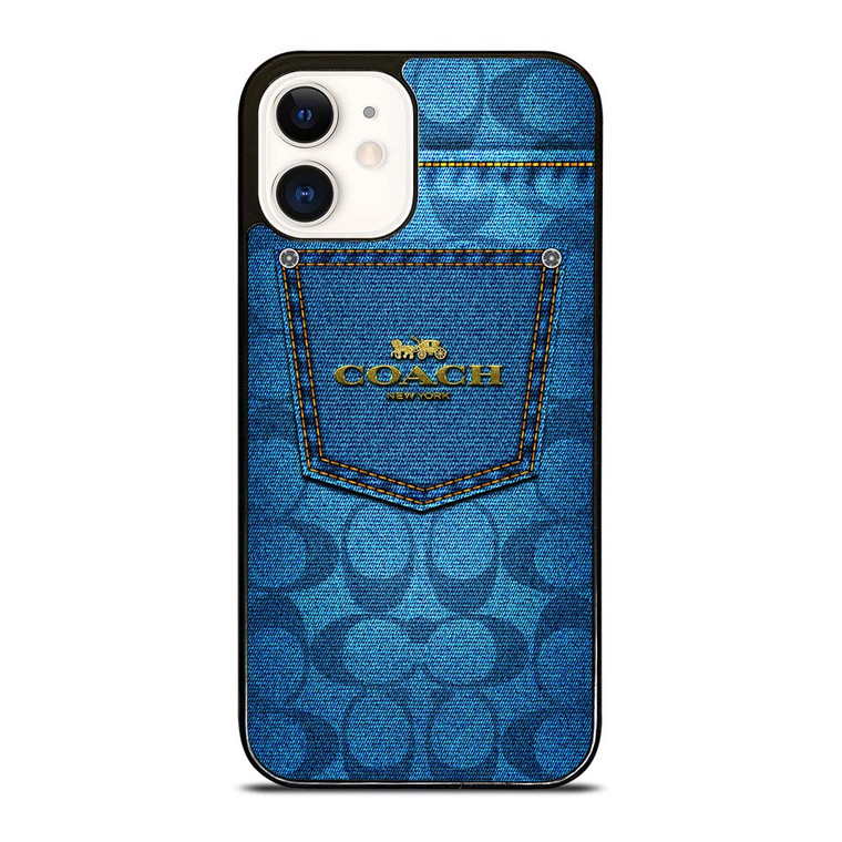 COACH JEANS iPhone 12 Case Cover