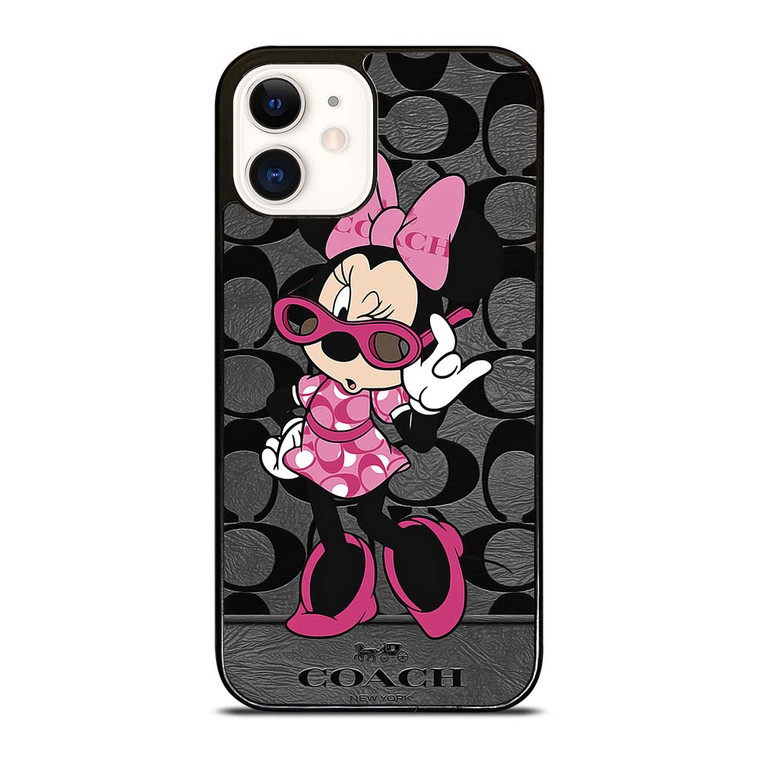COACH MINNIE MOUSE CUTE iPhone 12 Case Cover
