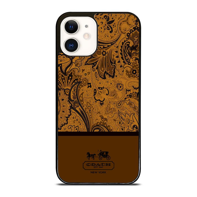 COACH NEW YORK BATIK iPhone 12 Case Cover