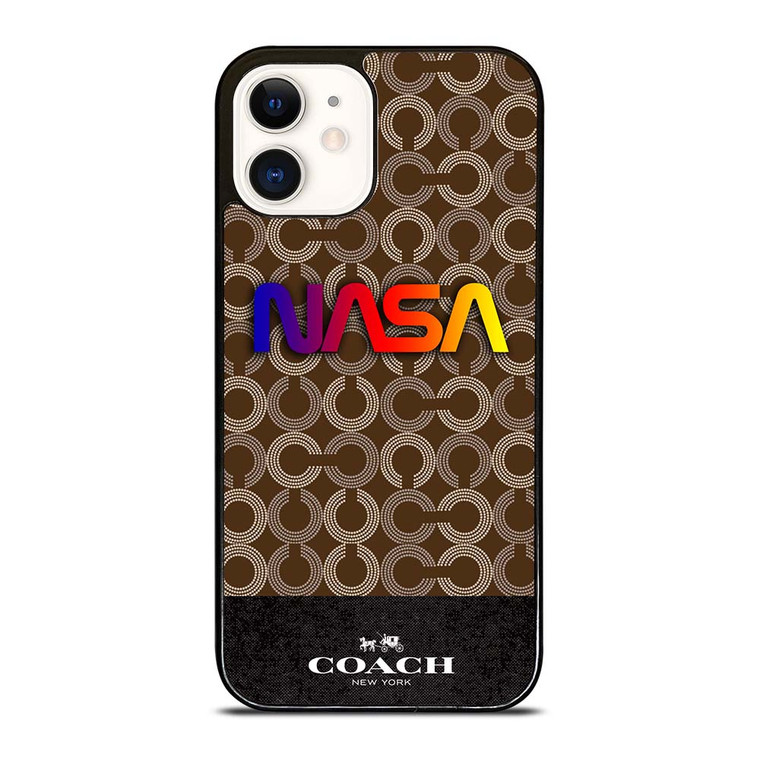 COACH NEW YORK NASA iPhone 12 Case Cover