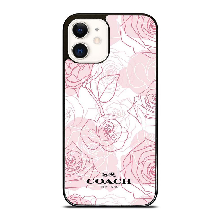 COACH ROSES iPhone 12 Case Cover