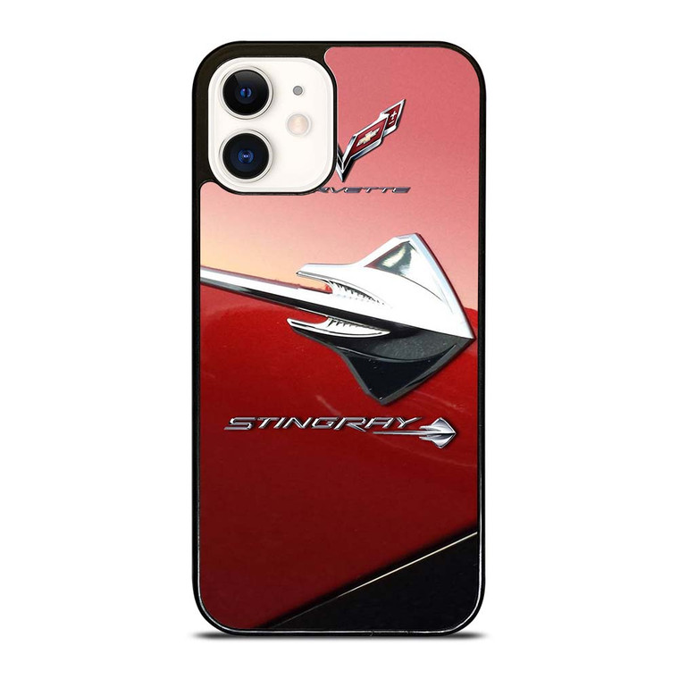 CORVETTE STINGRAY C7 EMBLEM iPhone 12 Case Cover