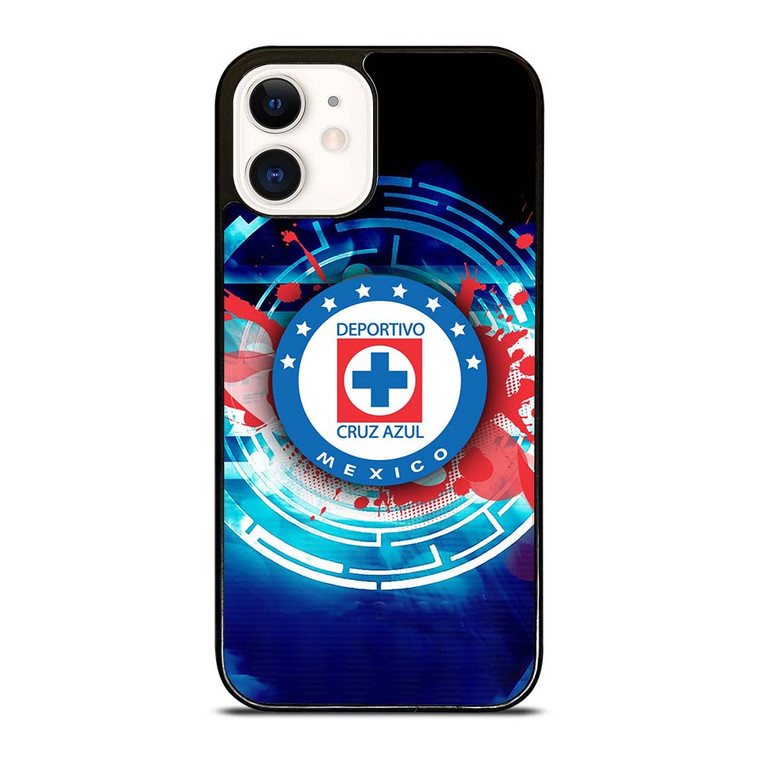 CRUZ AZUL FOOTBALL CLUB LOGO iPhone 12 Case Cover