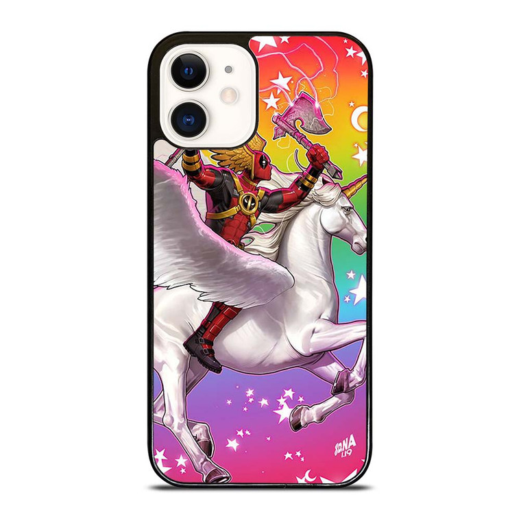 DEADPOOL UNICORN COLOR FULL iPhone 12 Case Cover
