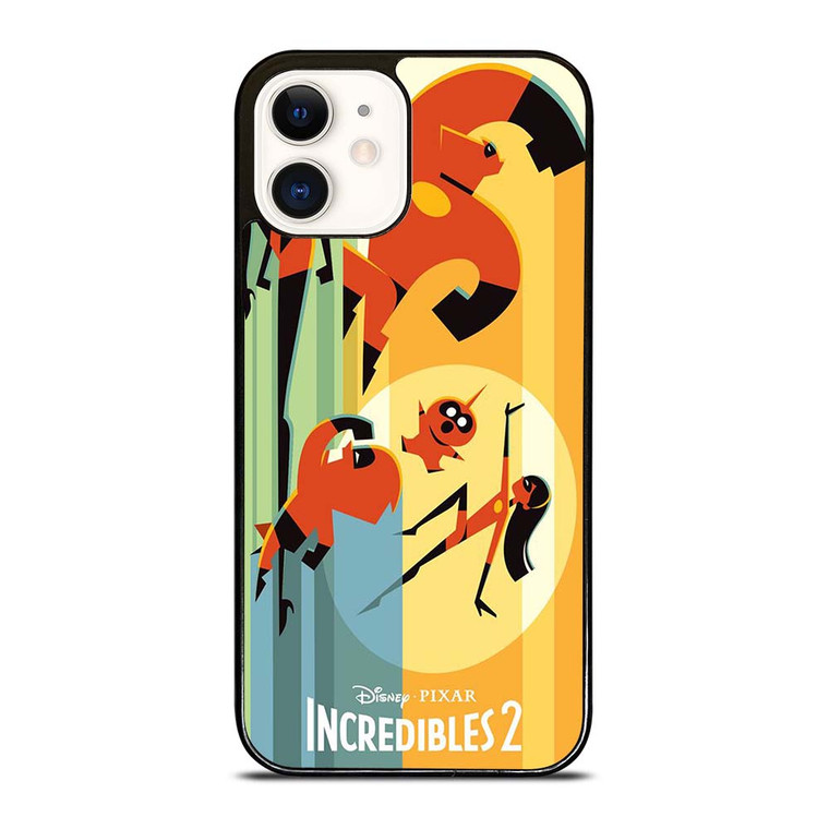 DISNEY THE INCREDIBLES 2 ART iPhone 12 Case Cover