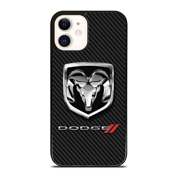 DODGE CHARGER CARBON iPhone 12 Case Cover