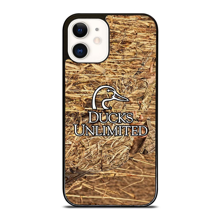 DUCKS UNLIMITED CAMO LOGO iPhone 12 Case Cover