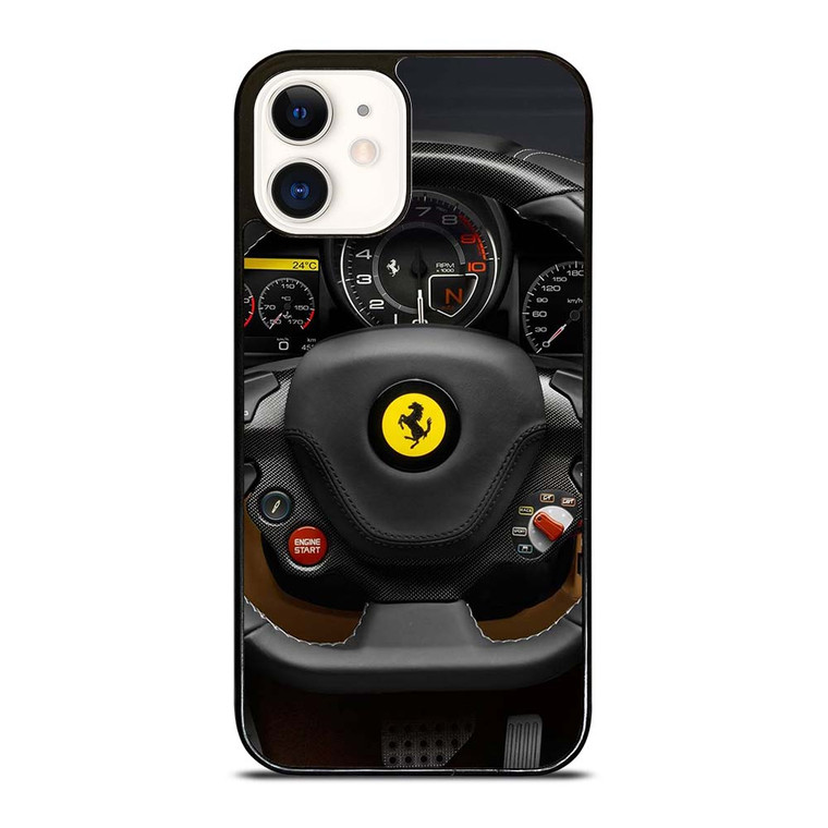 FERRARI STEERING WHEEL iPhone 12 Case Cover