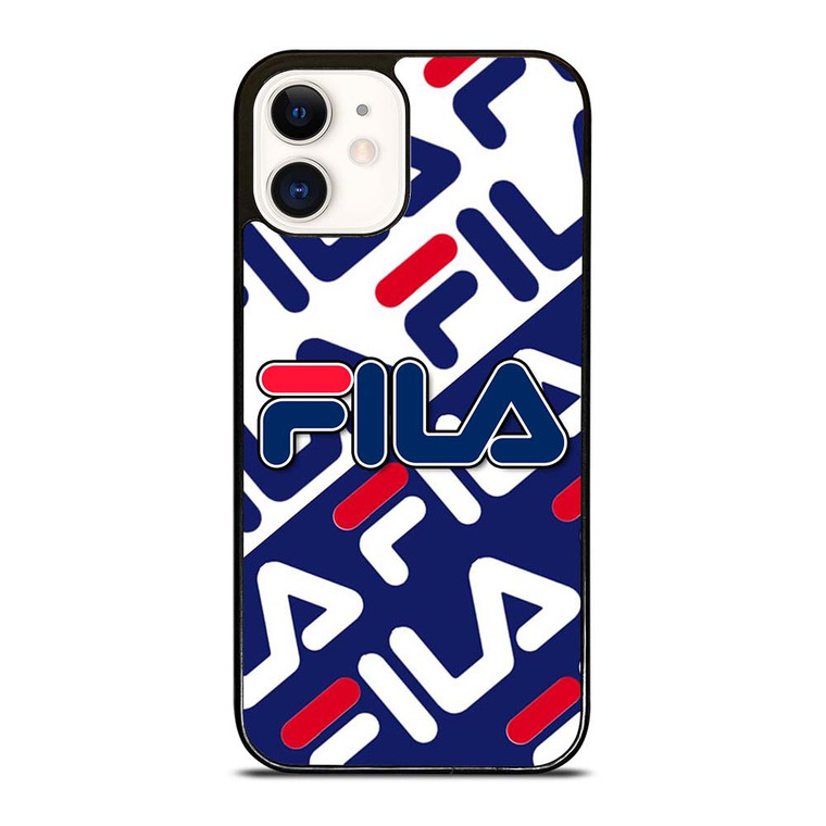 FILA SPORT LOGO COLLAGE iPhone 12 Case Cover