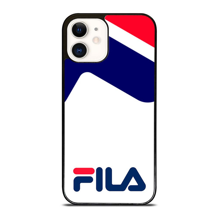 FILA SPORT STRIPE LOGO  iPhone 12 Case Cover
