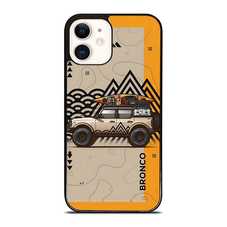 FORD BRONCO ADVENTURES CAR iPhone 12 Case Cover