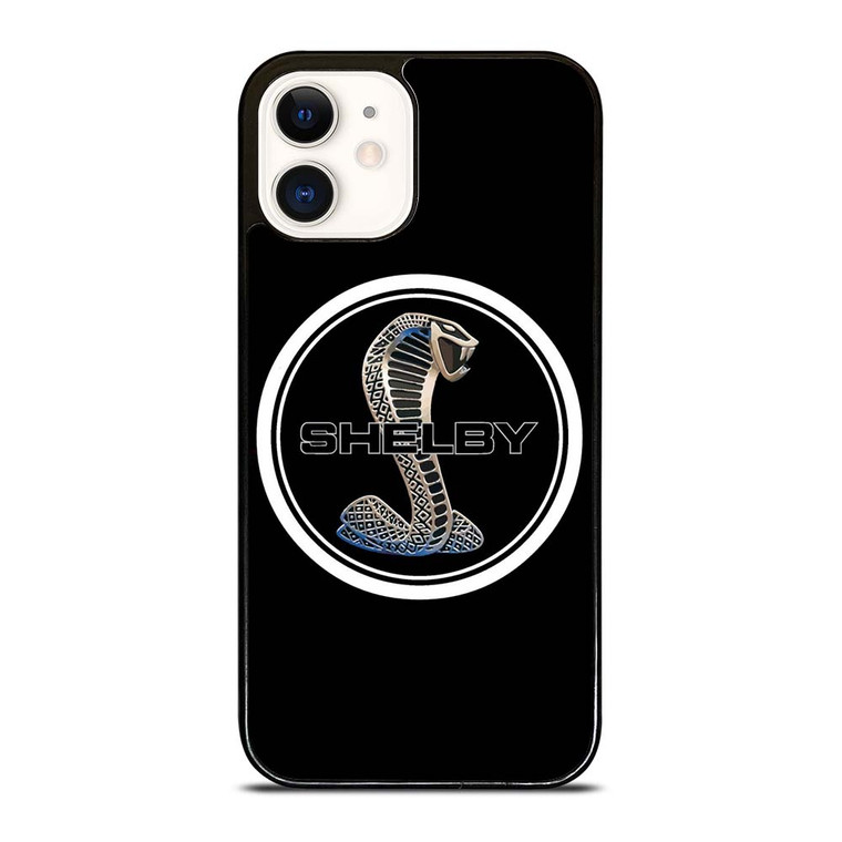 FORD MUSTANG SHELBY METAL LOGO iPhone 12 Case Cover