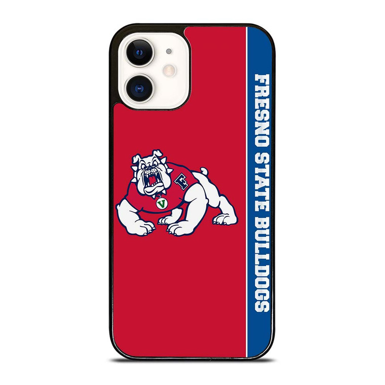 FRENO STATE BULLDOGS FOOTBALL LOGO iPhone 12 Case Cover