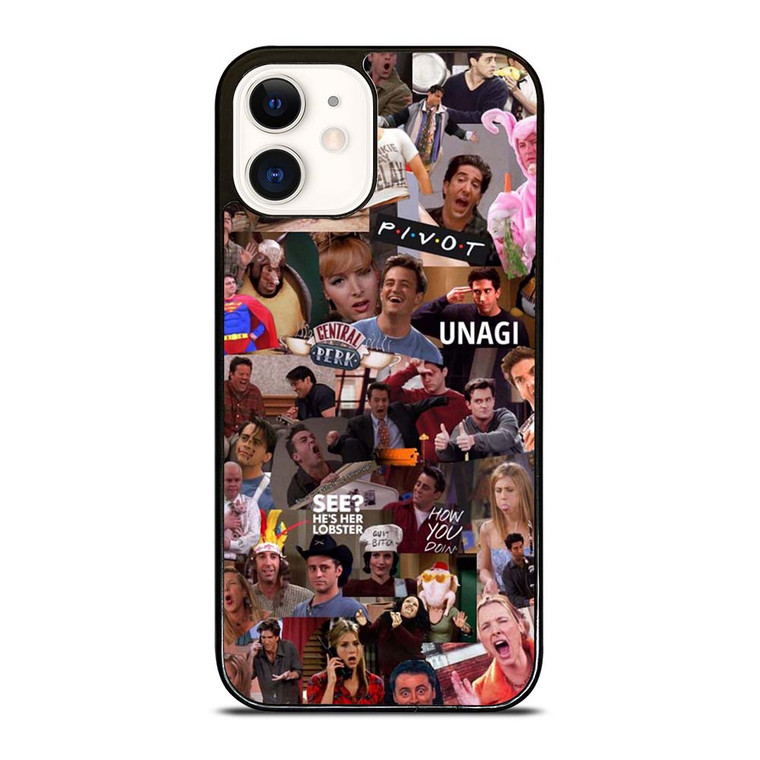 FRIENDS TV SHOW COLLAGE 2 iPhone 12 Case Cover