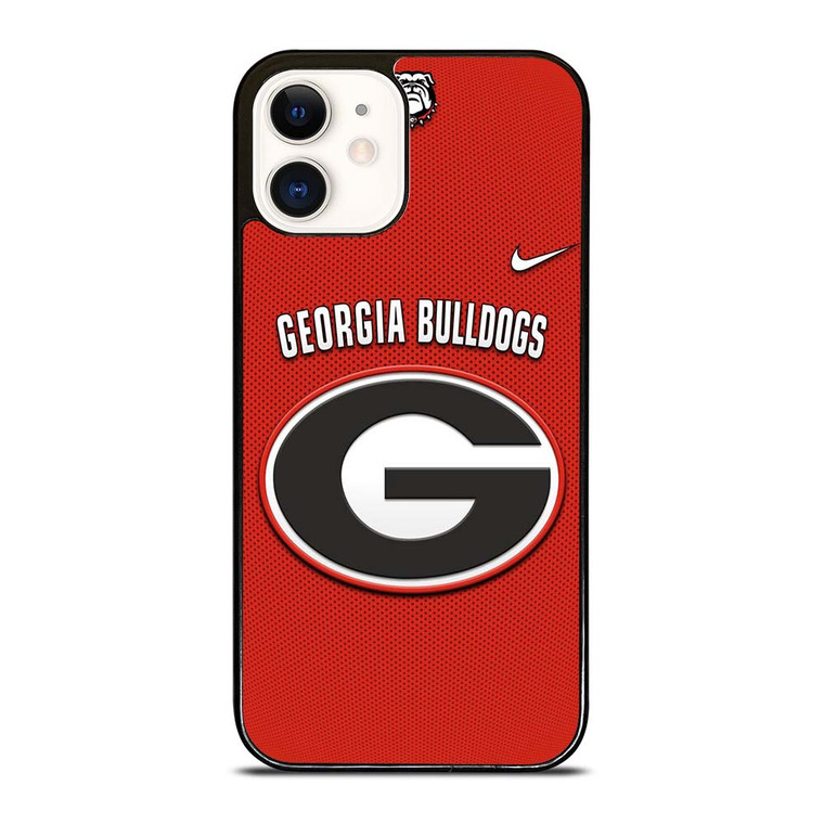 GEORGIA BULLDOGS NIKE iPhone 12 Case Cover