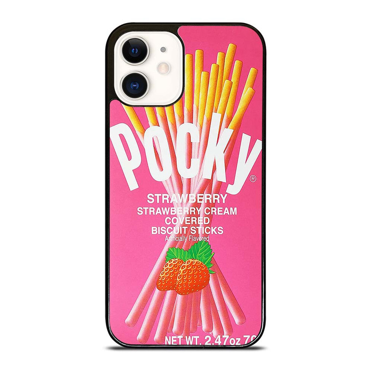 GLICO POCKY STRAWBERRY iPhone 12 Case Cover