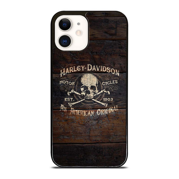 HARLEY RIDE WOOD iPhone 12 Case Cover