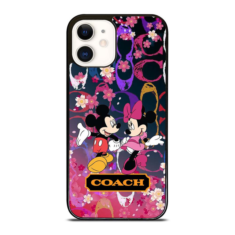 HOT COACH MICKEY COUPLE iPhone 12 Case Cover