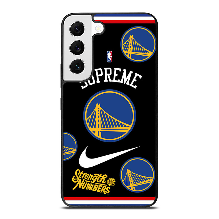 GOLDEN STATE WARRIORS NBA X SUPREME NIKE Samsung Galaxy S22 Case Cover