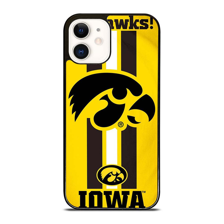 IOWA HAWKEYES FLAG iPhone 12 Case Cover