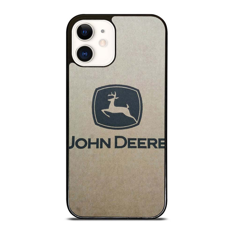 JOHN DEERE METAL LOGO iPhone 12 Case Cover