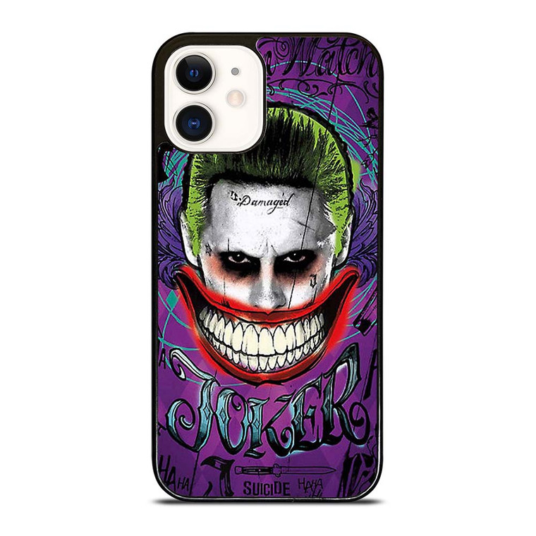 JOKER SUICIDE SQUAD ART iPhone 12 Case Cover