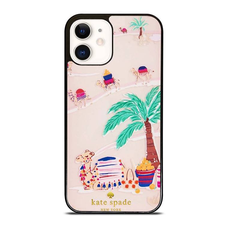 KATE SPADE DESERT CAMEL iPhone 12 Case Cover