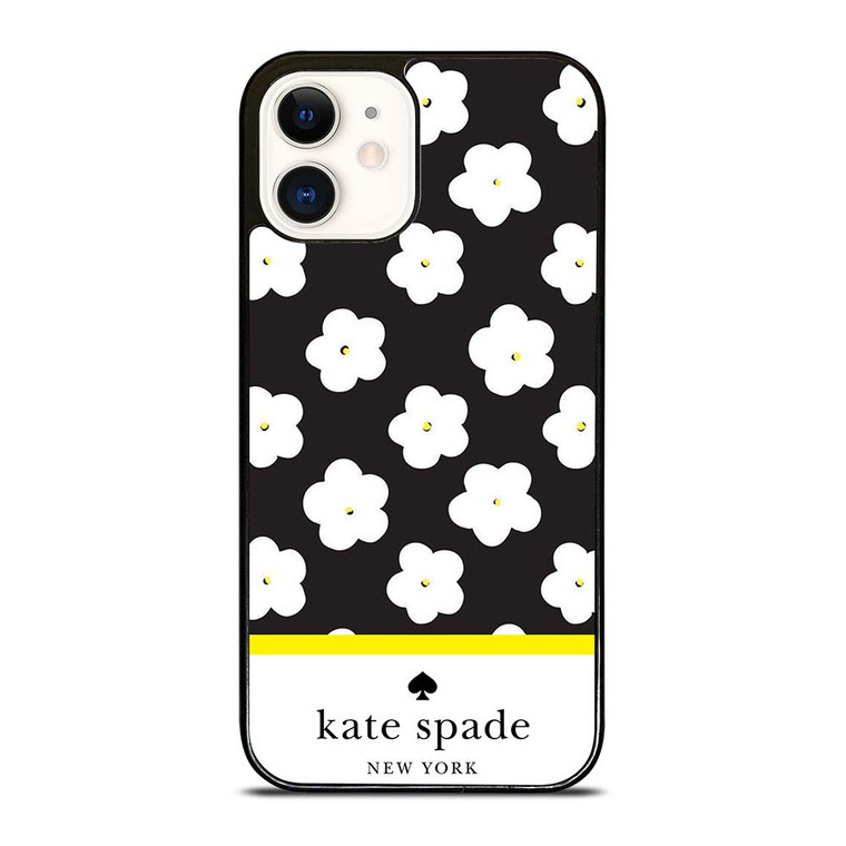 KATE SPADE FLOWER PATTERN 3 iPhone 12 Case Cover