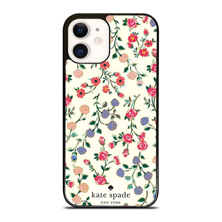 KATE SPADE FLOWER PATTERN iPhone 12 Case Cover