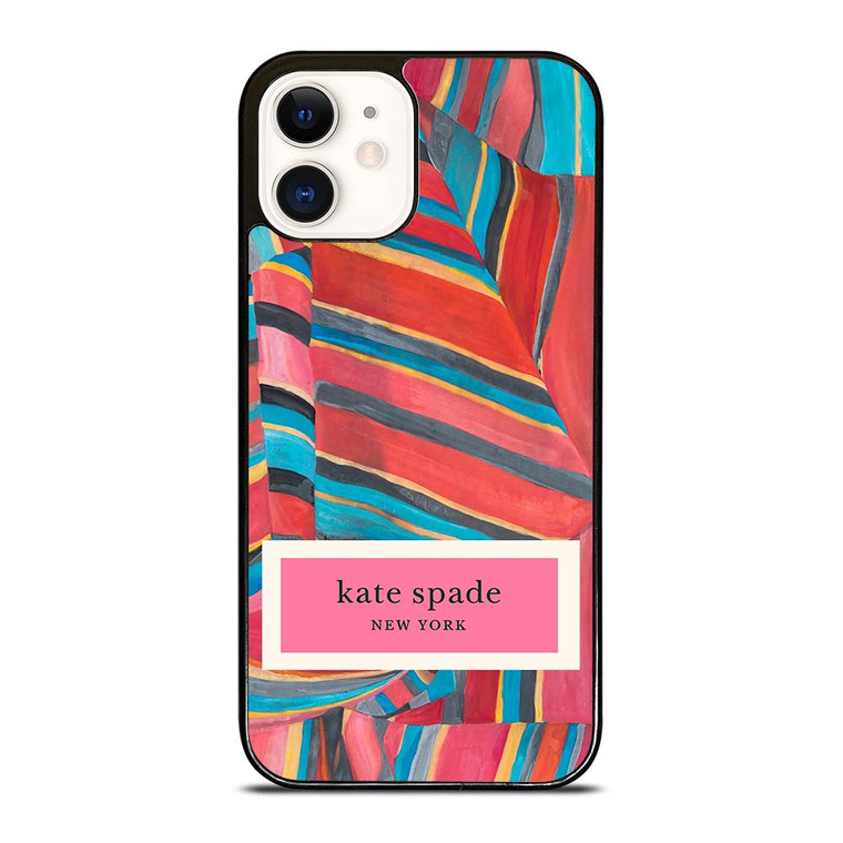 KATE SPADE STRIPE ICON iPhone 12 Case Cover