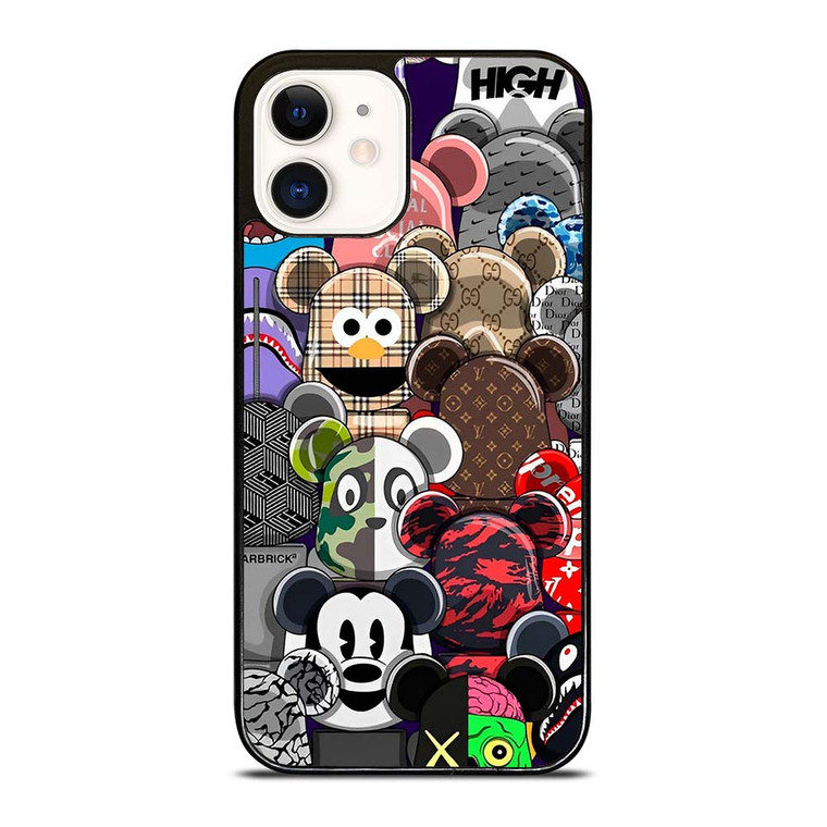 KAWS ALL CHARACTER ICON iPhone 12 Case Cover