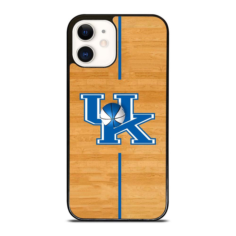 KENTUCKY WILDCATS WOODEN SYMBOL iPhone 12 Case Cover