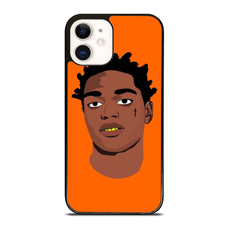 KODAK BLACK RAPPER CARTOON iPhone 12 Case Cover
